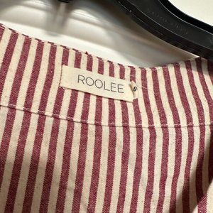 Roolee Comfortable Striped Cotton Dress--Size Small